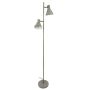 Dyberg Larsen gulvlampe Sleep beige 2xE27 H165 cm