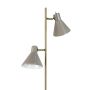 Dyberg Larsen gulvlampe Sleep beige 2xE27 H165 cm