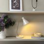 Dyberg Larsen bordlampe Sleep hvid E27