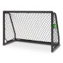 Exit Toys fodboldmål Scala aluminium sort 120x80 cm