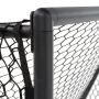 Exit Toys fodboldmål Scala aluminium sort 180x120 cm