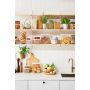 SmartStore beholder til tørvarer Vision 1,65L transp./hvid