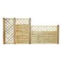 Nordic Fence tæthegn m/lige espalier Solid 180x120 cm 