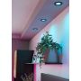 Eglo Fueva 6-Z indbygningsspot sæt Ø86 RGB/CCT 3x3,5W 1560lm IP44 sort