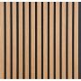 Akustikpanel Quanti olieret eg 2440x520x18 mm