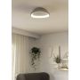 Eglo LED-loftlampe Loretello hvid CCT 1440lm dæmpbar Ø35 cm