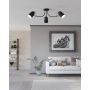 Eglo loreto loftlampe 3xE27 Ø1145 mm sort