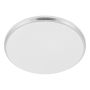Eglo LED-plafond Margidore hvid/sølv 2250 lm Ø34 cm