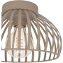 Eglo loftlampe mogano 3 Ø280 E27 sandfarvet