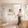 Hansgrohe brusesæt Stamis S Showerpipe 240 1jet EcoSmart Varia krom 
