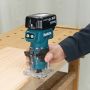 Makita Håndoverfræser LXT 6 mm u/batteri & lader