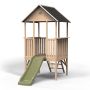 Exit Toys legehus Panorama 300 med rutsjebane træ 2,7 m²