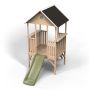 Exit Toys legehus Panorama 300 med rutsjebane træ 2,7 m²