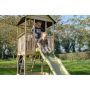 Exit Toys legehus Panorama 500 med rutsjebane træ 3,7 m²