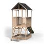 Exit Toys legehus Panorama 500 med rutsjebane træ 3,7 m²