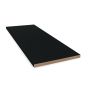 Bordplade laminat sort 3050x635x28 mm
