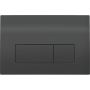 Geberit betjeningsplade Delta50 Square sort