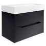 Camargue badeskab WTU sort 80x50x44,7 cm