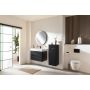 Camargue badeskab WTU sort 80x50x44,7 cm