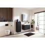 Camargue badeskab WTU sort 80x50x44,7 cm
