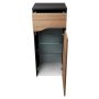Camargue sideskab MIDI sort 40,2x98,4x32,7 cm