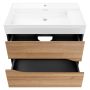 Camargue badeskab sort/eg 80x50,7x44,7 cm