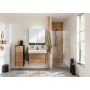 Camargue badeskab sort/eg 80x50,7x44,7 cm