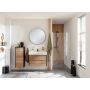 Camargue badeskab sort/eg 80x50,7x44,7 cm