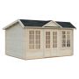 Palmako hytte Claudia Pent ubehandlet 11,5 m² 