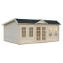 Palmako hytte Claudia Pent ubehandlet 19,4 m² 