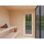 Palmako sauna Sarah ubehandlet 3,8+2,1 m² 