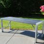 Hortus bænk nonwood/stål antracit 123 cm