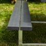Hortus bord-/bænkesæt nonwood/stål antracit 75x175x140 cm