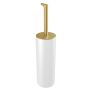 Pressalit toiletbørste Style børstet messing/hvid