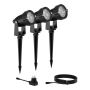 Philips udendørslamper Caper startkit 3-pak 1,5 W sort