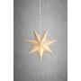 Markslöjd julestjerne med lys pendel guld Ø45 cm