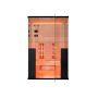 Sanotechnik sauna Billund 2 inde infrarød 1,3 m²