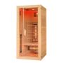 Sanotechnik sauna Malmö 1 inde infrarød 0,9 m²