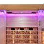 Sanotechnik sauna Malmö 2 inde infrarød 1,3 m²