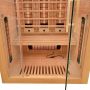 Sanotechnik sauna Malmö 2 inde infrarød 1,3 m²