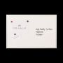 Whiteboard m/ramme hvid magnetisk 90x60 cm