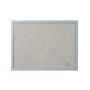 Opslagstavle stof m/perlelook 60x45 cm