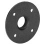 Rusticline flange t/hyldesystem RT-1 sort Ø86 mm 3/4″