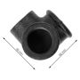 Rusticline Y-stykke t/hyldesystem RT-7 sort 3/4″  