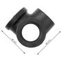 Rusticline TY-stykke t/hyldesystem RT-8 sort 3/4″  