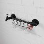 Rusticline TY-stykke t/hyldesystem RT-8 sort 3/4″  