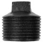 Rusticline endestykke t/hyldesystem RT-16 sort Ø25 mm 2 stk.