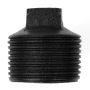 Rusticline endestykke t/hyldesystem RT-16 sort Ø25 mm 2 stk.
