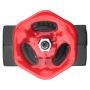 Rusticline ventil t/hyldesystem RT-19 sort/rød 3/4"