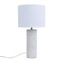 Nordlux Antiga bordlampe E27 terrazzo/tekstil hvid 50 cm